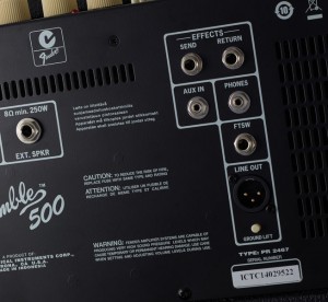Amplificador para Bajo Fender Rumble 500 V3
