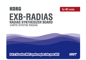 Korg Expansi�n Radias para M3 - EXB Radias M3