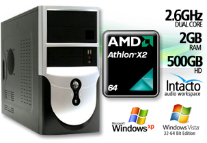 iMusic AMD INTACTO LITE BASIC 2.6GHZ / 2GB / 500GB